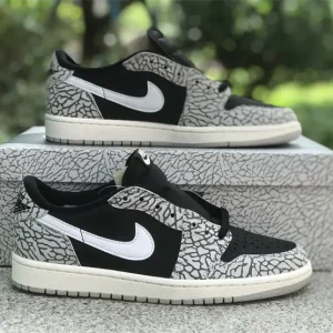 Nike Air Jordan 1 Retro Low OG "Black Cement