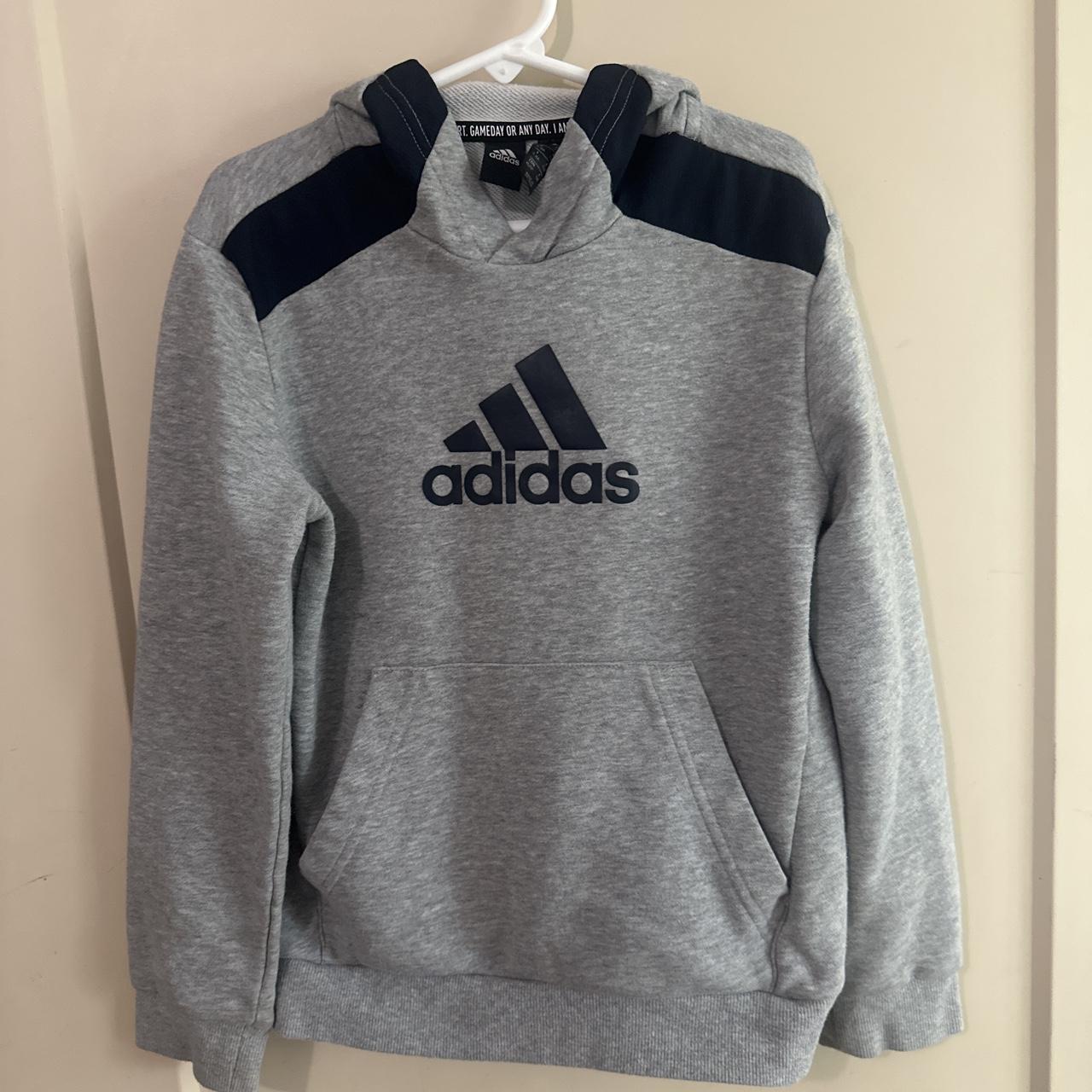 Adidas boys' pullover hoodie.