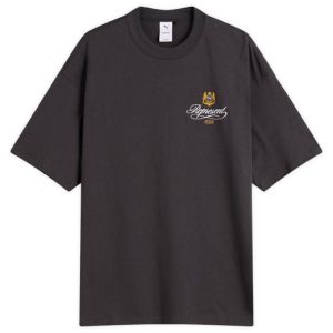 puma flat dark gray x represent graphic t shirt