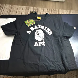 a black A Bathing Ape T-shirt