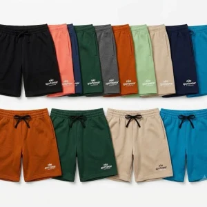 Men's casual shorts in multiple solid colors