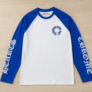 Chrome Hearts Horseshoe Long-Sleeve T-Shirt
