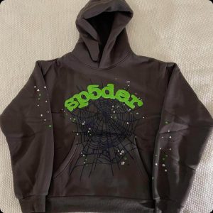 Brown spider hoodie
